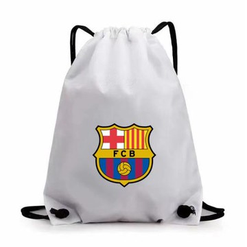 巴薩足球袋訓練裝備包束口抽繩雙肩包男女輕便戶外健身包印LOGO