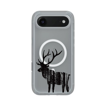 iPhone Air AirX 流變灰 - Animal Silhouette / 動物剪影 - 麋鹿2
