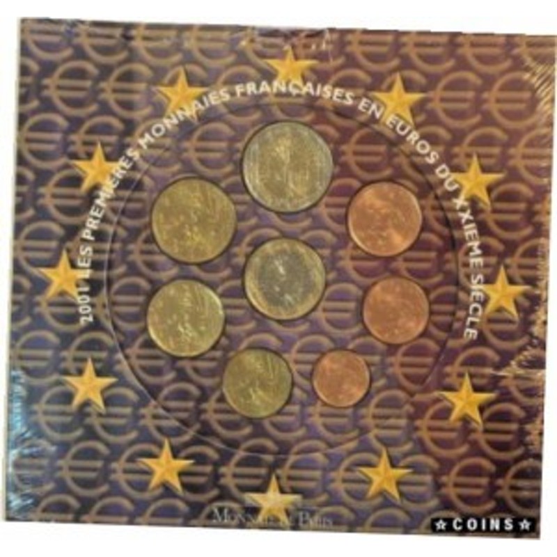 金貨 銀貨 硬貨 シルバー ゴールド アンティークコイン France 2001