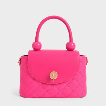 菱格箱型手提包