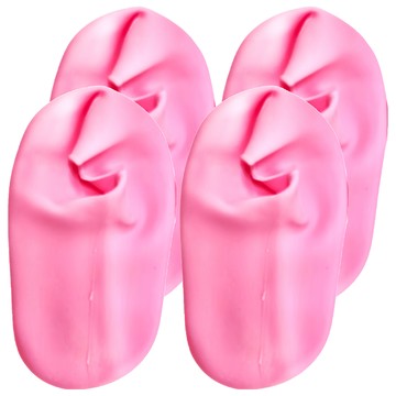 矽膠足套 粉色 1組  4個裝  312g