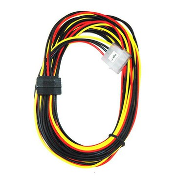 fujiei 大4Pin 轉sata+彈片 電源轉接線 3M