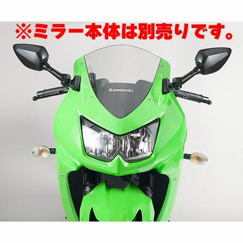 タナックス ナポレオン カウリングミラー用アダプター 2 （09〜12 Ninja250R用） TANAX NAPOLEON CA-2 |  LINEショッピング