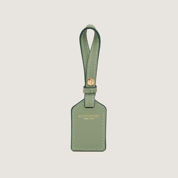 Strathberry - Leather Tag - Green
