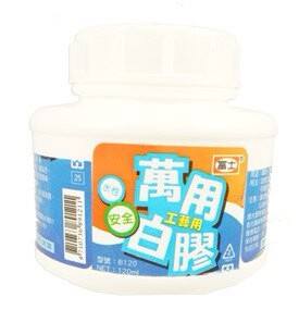 促銷~大富士 B250L 圓瓶附桿萬用白膠-12瓶入 / 盒【APP滿額下單10%點數(單一帳號最高5000點)】1/31止