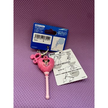 『漢森精品－小昀』現貨⭐️東京迪士尼⭐️米妮棒棒糖鑰匙圈　掛件⭐️日本代購～可愛 生日禮物 情人節 聖誕節 兒童節