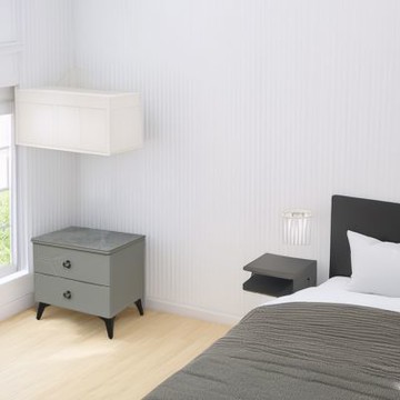 文創集 喬夫1.6尺岩板二抽床頭櫃-48xx40x48cm免組