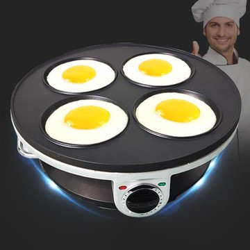 商用四孔煎蛋機11厘米七孔蛋餃鍋酒店用煎餅煎蛋鍋不粘平底鍋