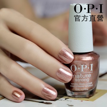 OPI 官方直營．玫瑰金的企圖指甲油 NAT015．植萃光感系列