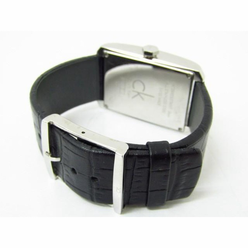 Calvin Klein カルバンクライン K2M 211 クォーツ腕時計 レザー