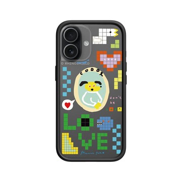 iPhone 17 Mod NX -邊框背蓋組合 (相機按鈕) 黑 - MacaronToe 馬卡龍腳趾 - 陪我玩 Play With Me