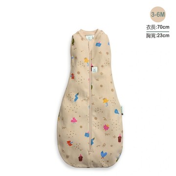 澳洲 ergoPouch - 有機棉雙向拉鍊睡袋1tog-生日派對3-6M