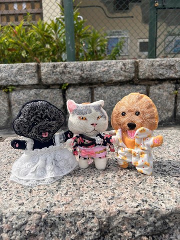 菁繡 寵物刺繡人形公仔 像真刺繡