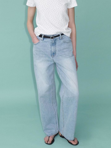 Length Selection Back Diagonal Lined Denim (SJ5ML259-22)