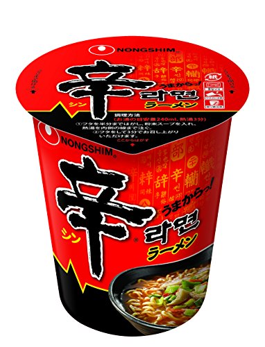 農心ジャパン 辛ラーメンカップ 68g12個