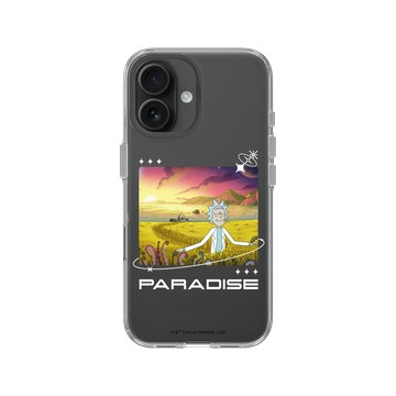 iPhone 16 Clear Case（相機按鈕） 透明 - 瑞克和莫蒂 Rick and Morty - 天堂裡的瑞克