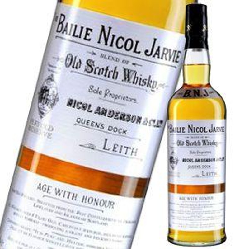 ウイスキー ベイリー ニコルジャーヴィー 700ml ブレンデッドスコッチ 洋酒 whisky | LINEブランドカタログ