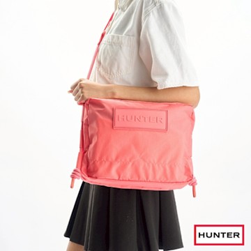 HUNTER - Travel輕量斜背包-珊瑚紅