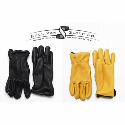 SULLIVAN GLOVE サリバングローブ ELK ROPER LINED エルクレザー