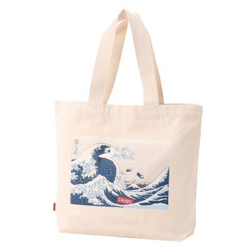 CHUMS × 葛飾北齋 浪裏 Tote Bag 男女 托特包 CH6041550000