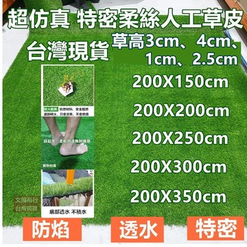 台灣現貨 防曬防水超仿真特密人工草皮 假草皮 塑膠草皮 消音墊 人造草皮 假草 降低雨聲 隔音墊 鋪遮雨棚寶來小舖