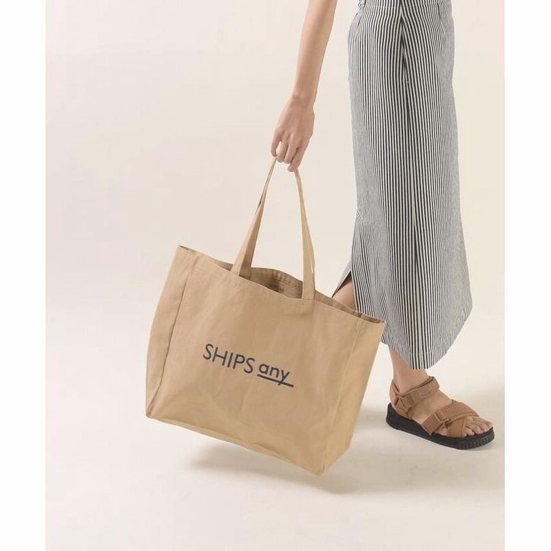 Ships Any Womens シップス エニィ ウィメンズ Ships Any Food Textile トートバッグ レディース ベージュ 通販 Lineポイント最大get Lineショッピング