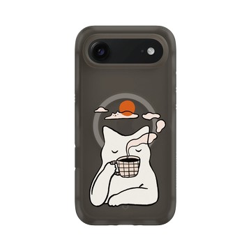 iPhone Air AirX 本質黑 - ilovedoodle (Lim Heng Swee) - Coffee Cat: 貓在耍廢