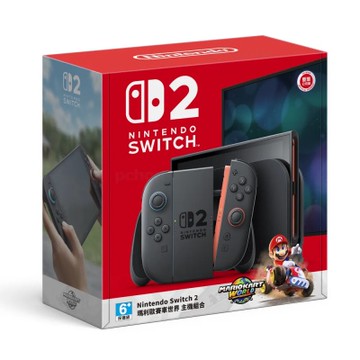Nintendo 任天堂 Switch2 瑪利歐賽車 主機組合 (NS2台灣公司貨) 贈玻璃貼