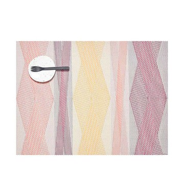 日式和風Kimono Rectangle系列餐墊-36X48CM-繽紛菱格