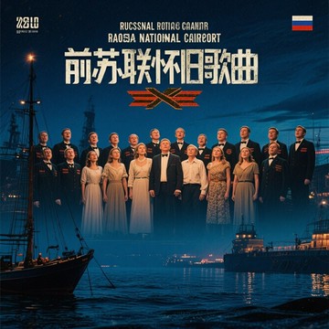 前蘇聯懷舊歌曲 | 俄羅斯國家合唱團 著名軍歌老歌合集音樂CD碟片