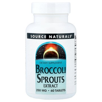 Source Naturals, 花椰菜芽提取物，250 毫克，60 片