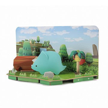 Halftoys Dino 三角龍 STEAM教育玩具