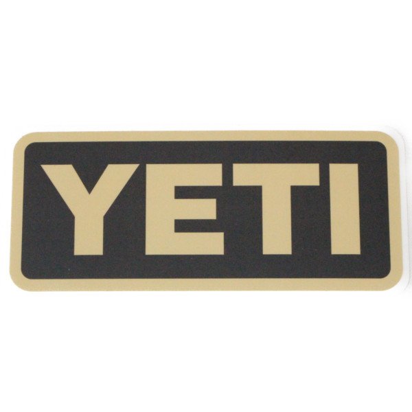 イエティ ロゴ ステッカー YETI LOGO STICKER E シール デカール クーラー タンブラー アウトドア チューン デコ カスタム  ネコポス 新 通販 LINEポイント最大0.5%GET | LINEショッピング