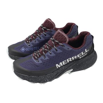Merrell 越野跑鞋 Agility Peak 5 GTX 女鞋 藍 黑 防水 抓地 戶外 運動鞋 ML068574