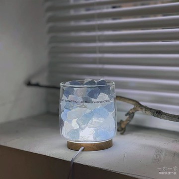 擴香石 水晶擴香石小夜燈無火香薰精油家用臥室內持久香氛禮物
