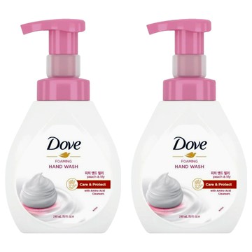 Dove 多芬 泡沫洗手液  蜜桃百合香  240ml  2瓶