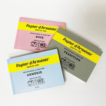 法國 Papier d'Armenie 亞美尼亞紙香 (傳統 / 亞美尼亞 / 玫瑰)