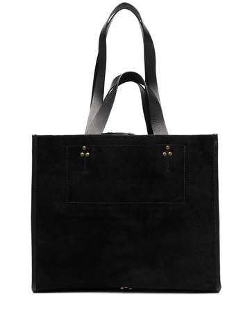 Jérôme Dreyfuss - medium Léon leather tote bag - women - Calf Leather - One Size - Black