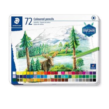 【STAEDTLER 施德樓】專業精品級 設計家油性色鉛筆72色組 MS146 C M72