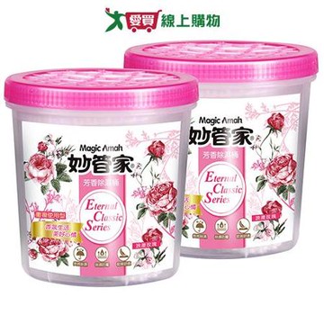 妙管家除濕劑(玫瑰花香)600mlx2入【愛買】