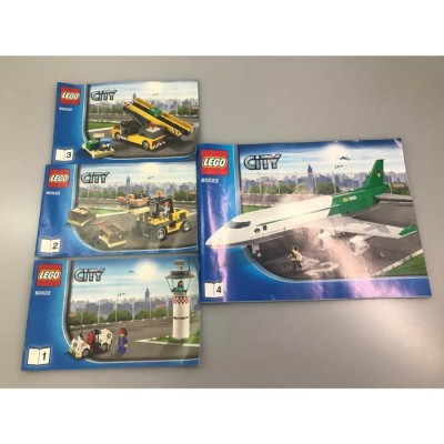 LEGO レゴ シティ 60022 エアカーゴターミナル T-010 中古品 街シリーズ 飛行機 空港 | LINEブランドカタログ