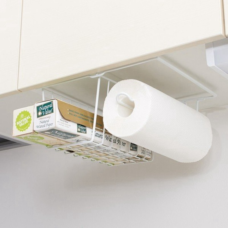 吊戸棚収納 ハンギングバスケット ファビエ ペーパーホルダースタンド 吊り戸棚収納 ラップ収納 ペーパーホルダー 通販 Lineポイント最大0 5 Get Lineショッピング