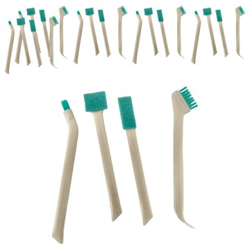 minono 米諾諾 食器專用清潔刷組 4支  綠色 + 白色  6包