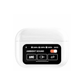 新款無線藍牙耳機華強北入耳式A9pro降噪耳機智能屏運動超長續航【Snowbelle優選】