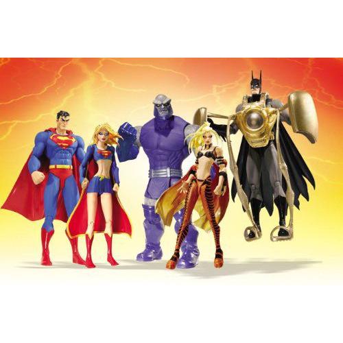 スーパーガールとスーパーマンのキットセット スーパーガールと