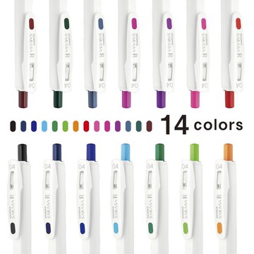 【CHL】ZEBRA SARASA R新色 JJ29-r1 JJS29-R1 0.4 / 0.5mm  濃墨鋼珠筆 筆芯