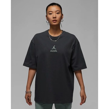 NIKE AS W J AIR GIRL TEE OS GCEL 女短袖上衣-黑-HJ3963060