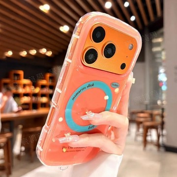 Magsafe磁吸 多巴胺配色 適用於 蘋果 iPhone 17 16 15 14 13 pro max 手機殼 保護殼
