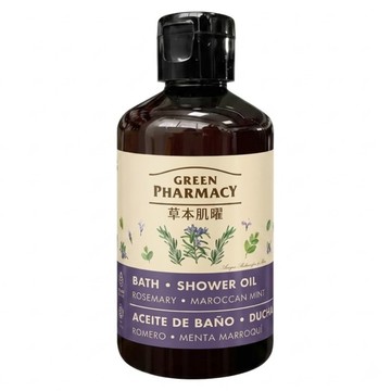 GREEN PHARMACY 迷迭香 + 摩洛哥薄荷清新精華沐浴露  1個  250ml