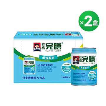 桂格完膳營養素 低渣配方250mlX24罐X2箱